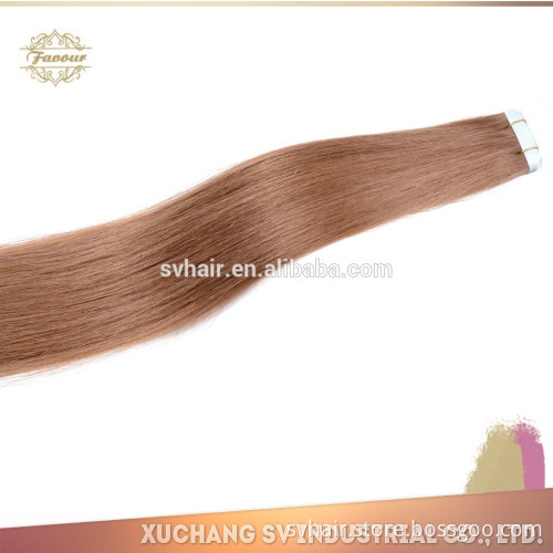 New Products For 2015 Double Drawn Pu Hair Skin Weft Hair Extension 30 Inch Remy Tape Hair Extensions